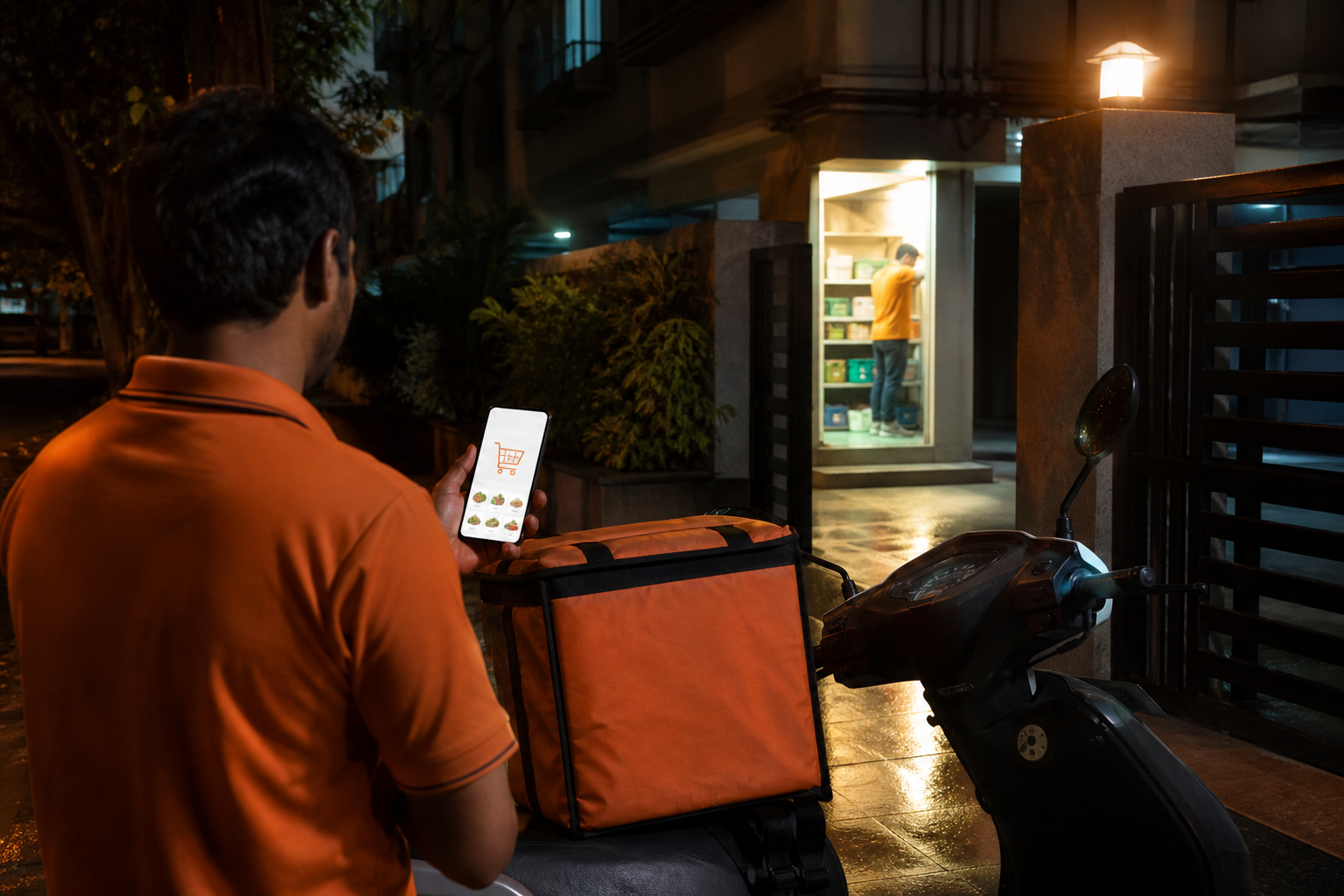 Quick commerce economics are decided in the few minutes between a neighbourhood order and a doorstep handoff.