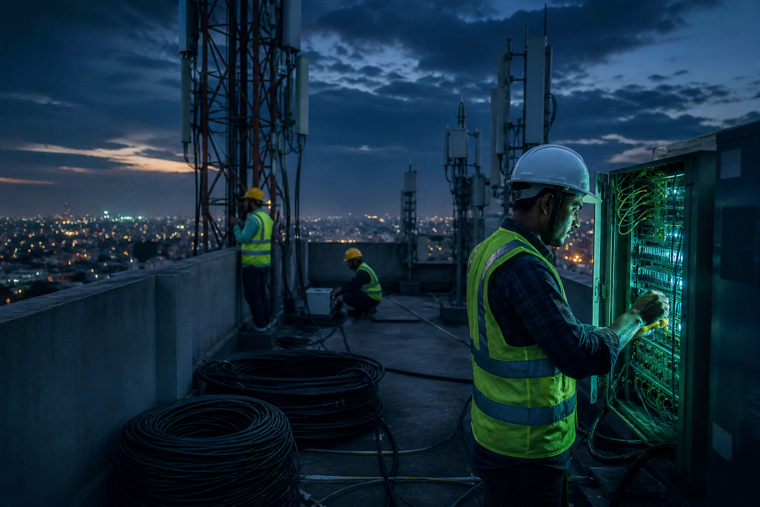 The visible tower is only the top of a deep regulatory and operational stack.