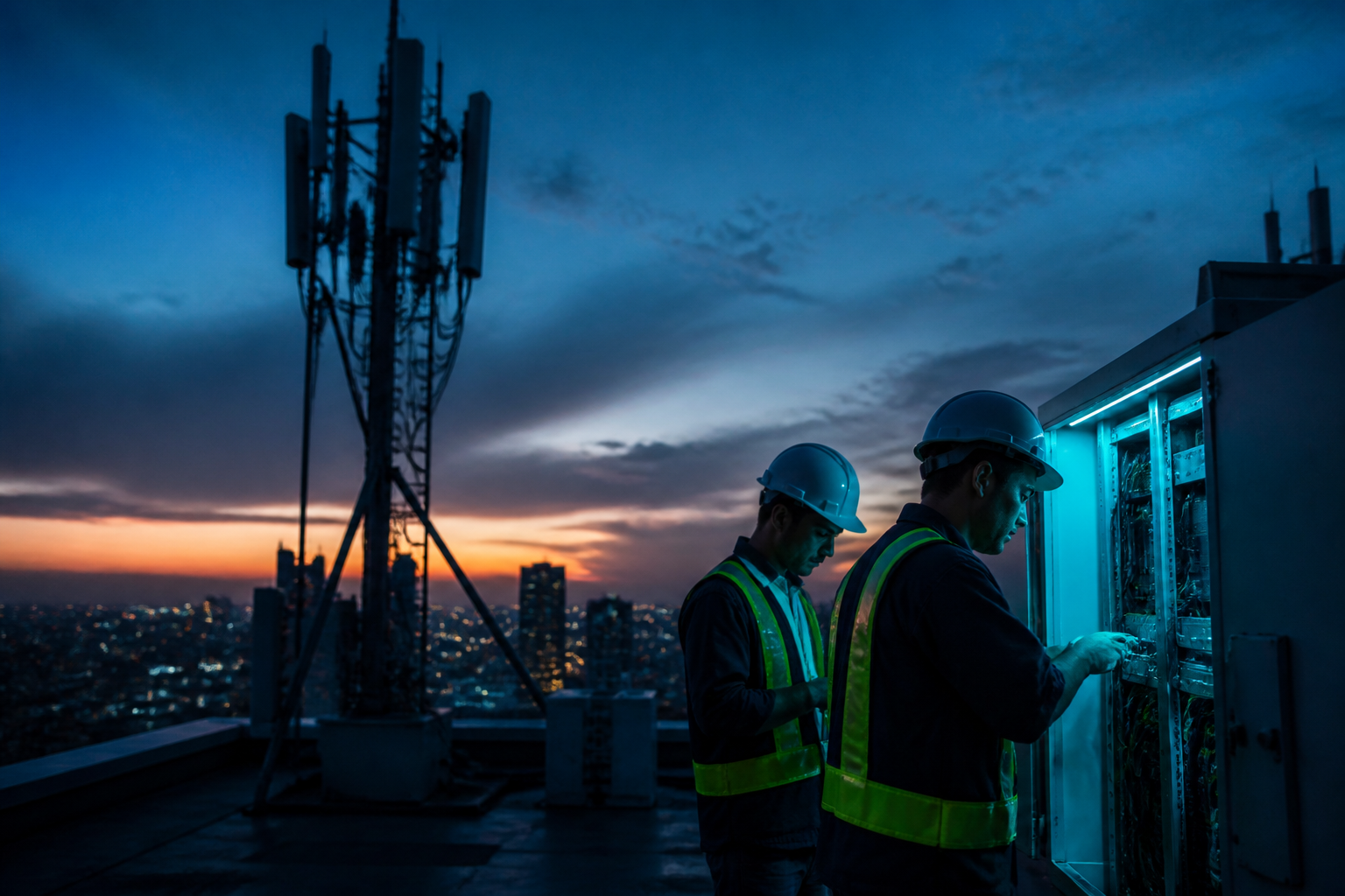 Telecom rollout becomes real only when field infrastructure is ready, powered and maintainable.