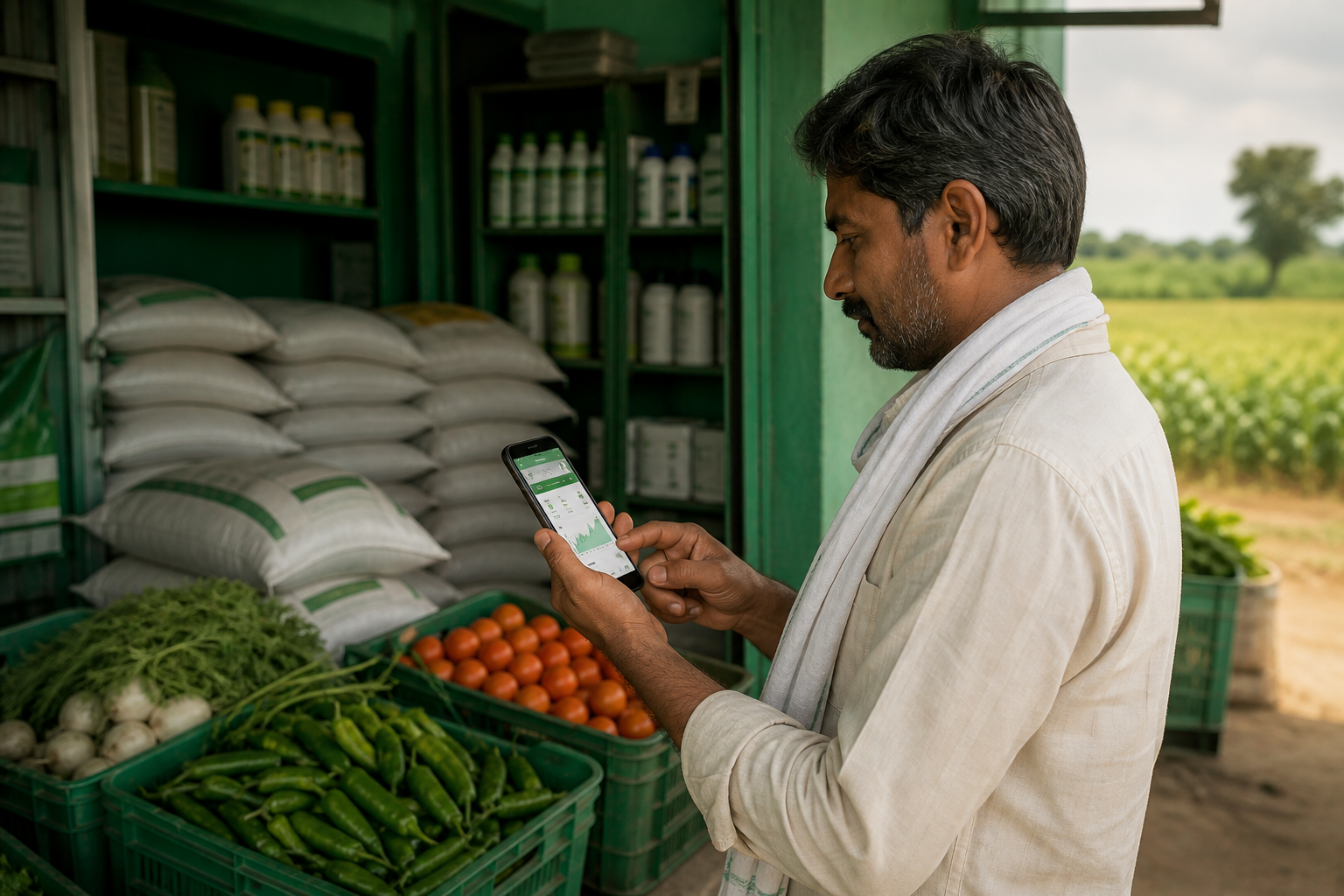 DeHaat is memorable because its metrics sit at the meeting point of farmer service, procurement, and market access.