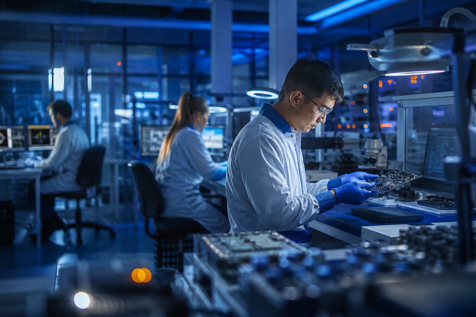 Defence electronics performance is won in the quiet discipline of testing, configuration control and acceptance.