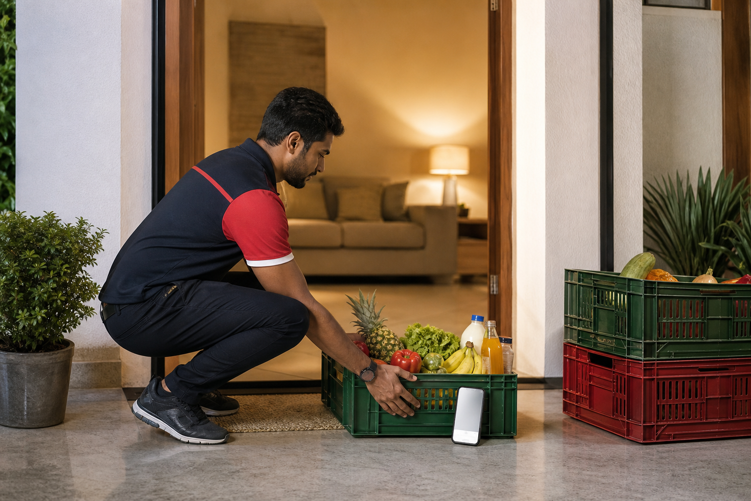 Grocery delivery works best when the promise matches the customer mission, not when every order is treated as urgent.
