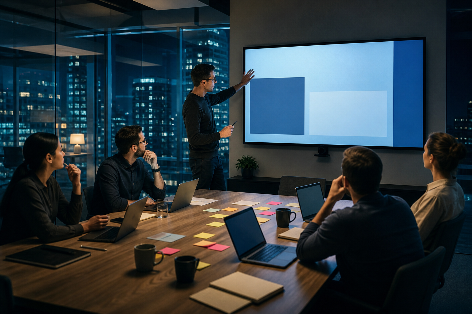 The future deck room is not AI replacing judgment; it is AI speeding up the messy middle between analysis and recommenda