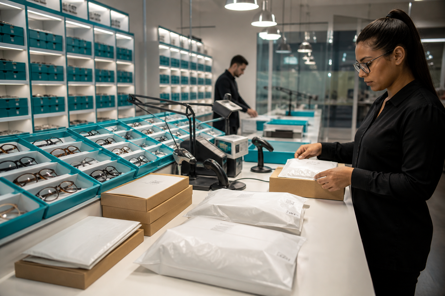 Eyewear fulfilment is a warehouse accuracy problem disguised as a retail experience.